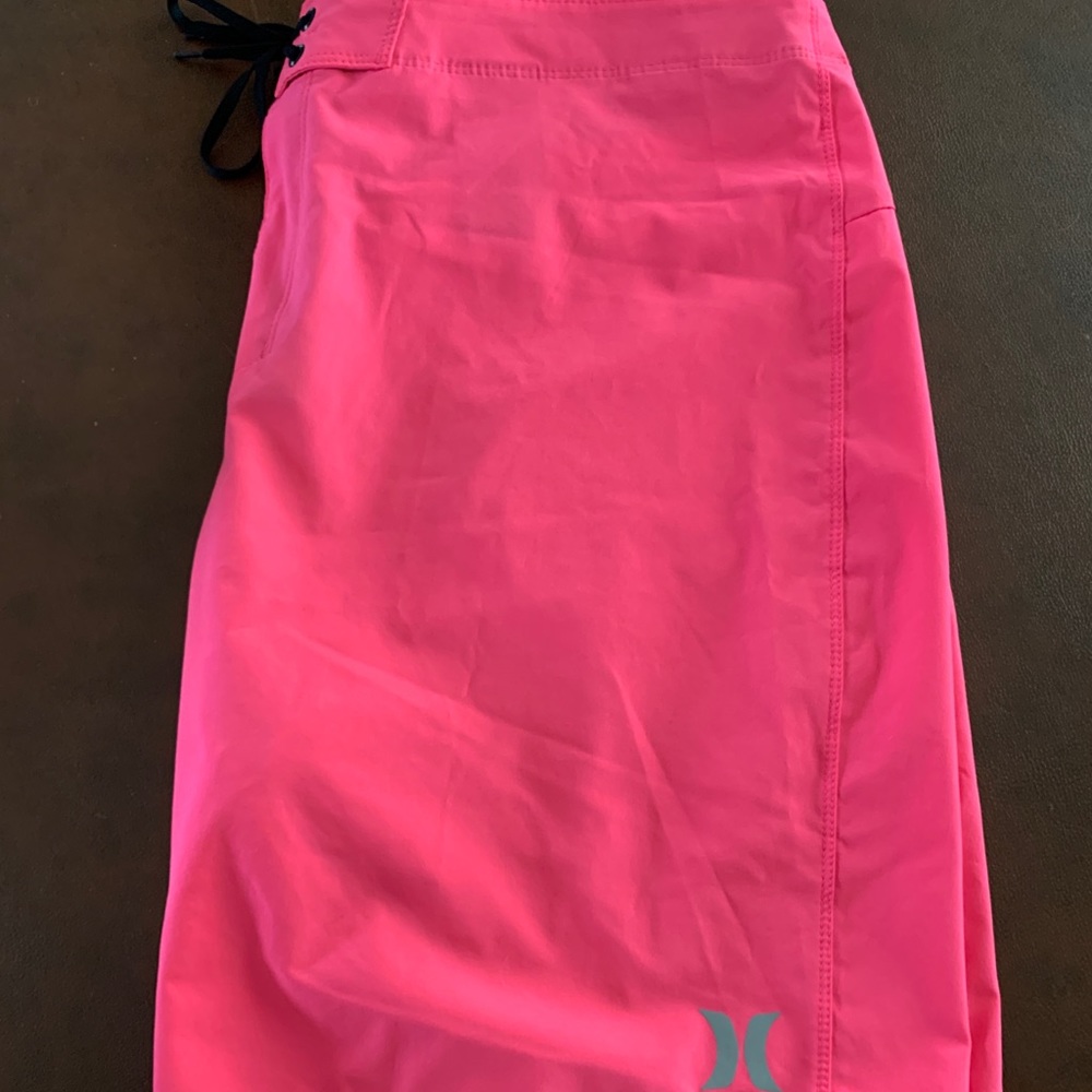 Mens Hurley Pink Board Shorts Size 38w